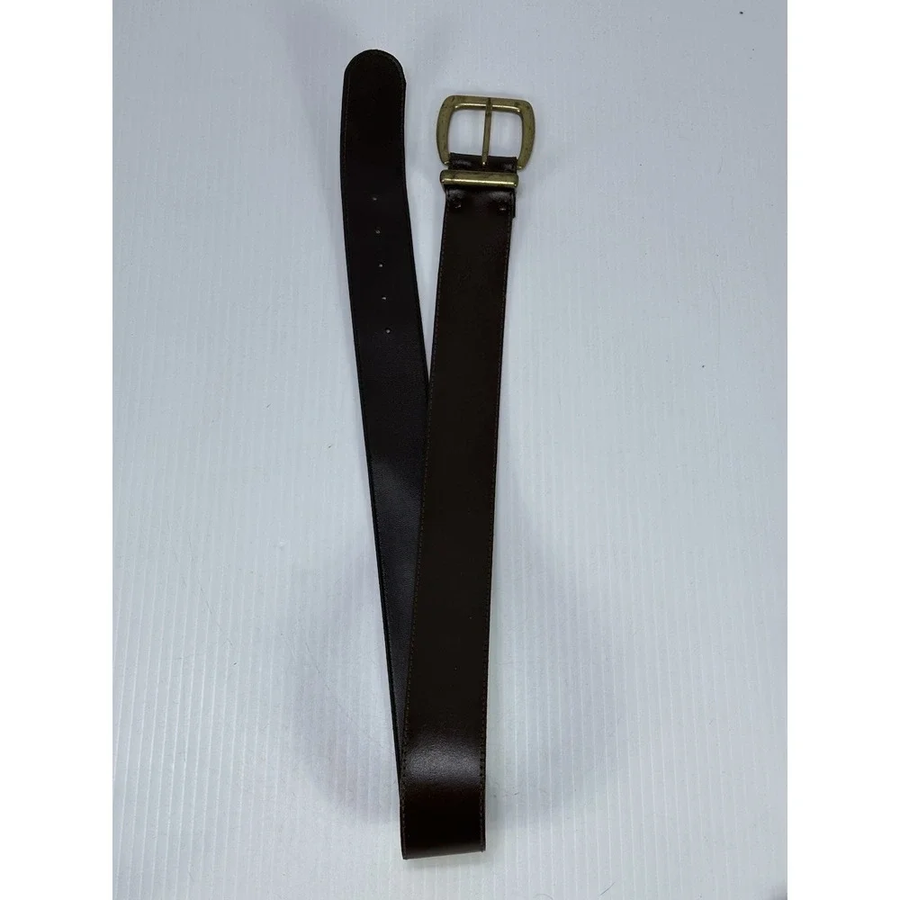 Vintage Ribco Brown Leather Belt Size‎ 32 Medium Made In USA